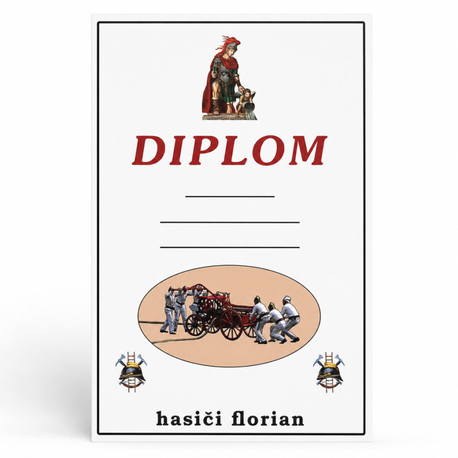 Diplom hasiči florián
